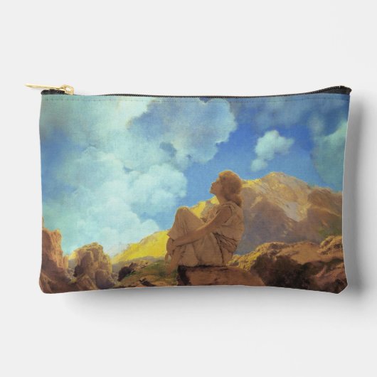 Maxfield Parrish Ochtend 1922 Wolk Blauw Kunstschi Etui (Voorkant)
