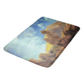 Maxfield Parrish Ochtend 1922 Wolkenblauw Kunstsch Badmat (Gekanteld)