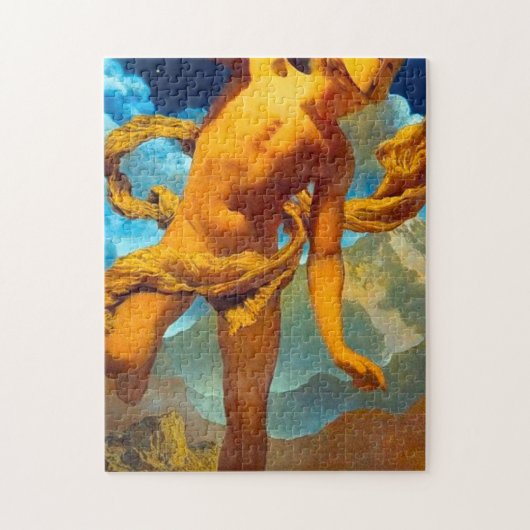 Maxfield Parrish Prometheus Legpuzzel (Verticaal)