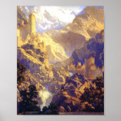 Maxfield Parrish Romance 1922 Poster (Voorkant)