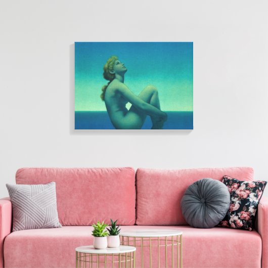 Maxfield Parrish Stars Canvas Afdruk (Insitu (Woonkamer))