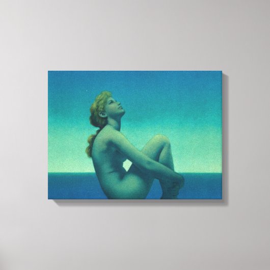 Maxfield Parrish Stars Canvas Afdruk (Voorkant)