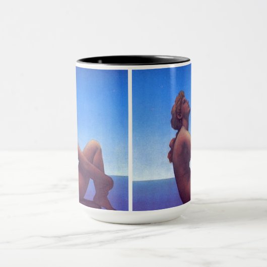 "Maxfield Parrish Stars Coffee Mok" Mok (Midden)