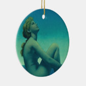 Maxfield Parrish Stars Keramisch Ornament (Rechts)