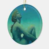 Maxfield Parrish Stars Keramisch Ornament (Links)