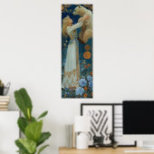 Maxfield Parrish stijl Nordic Prince Poste Poster (Thuiskantoor)