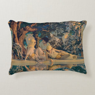 Maxfield Parrish The Garden of Allah 1918 Fijne Ku Accent Kussen