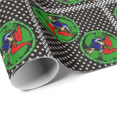 Maxfield Parrish-y Christmas Elf Cadeaupapier (Rol Hoek)