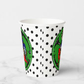 Maxfield Parrish-y Christmas Elf Papieren Bekers (Rechts)