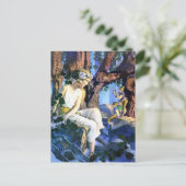 Maxfield Parrish's Fair Princess en de Gnomes Briefkaart (Staand voorkant)