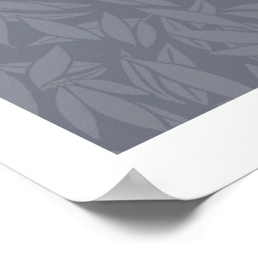 Maxi Flower Accessoire Mode Illustratie Poster (Hoek)