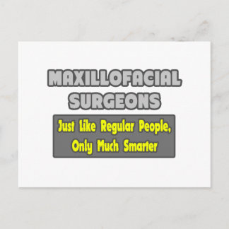 Maxillofaciale Chirurgen...Slimmer Briefkaart