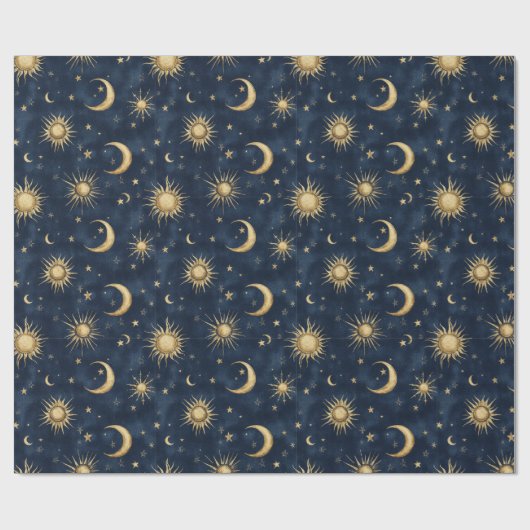 Maxima - Dark Academia Cadeaupapier (Vlak)