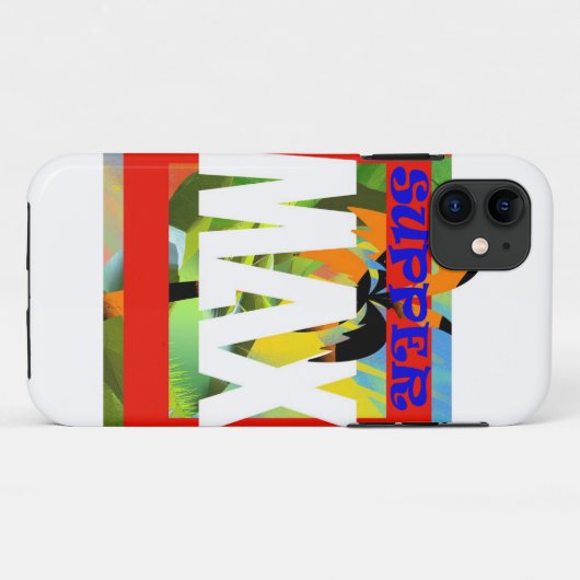 Maximaal Case-Mate iPhone Case (Achterkant (horizontaal))