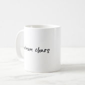 Maximaal chaos koffiemok (Voorkant links)