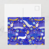 Maximal Hanukkah Feestdagenkaart (Voorkant / Achterkant)