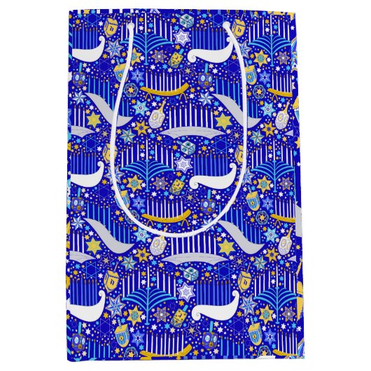 Maximal Hanukkah Medium Cadeauzakje (Voorkant)