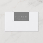 Maximal Understatement Visitekaartje (Achterkant)