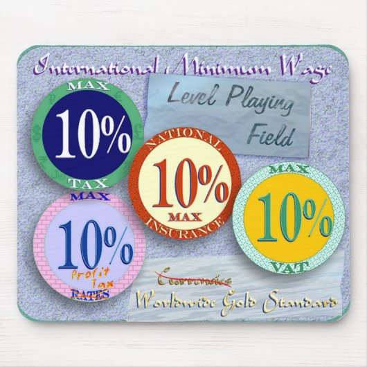 Maximale belasting 10% Maximale BTW 10% Max NI 10% Muismat (Voorkant)