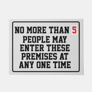 Maximale bezettingsgraad bewerkbaar deurmat