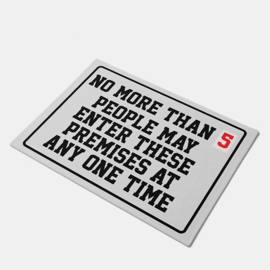 Maximale bezettingsgraad bewerkbaar deurmat (Schuin)