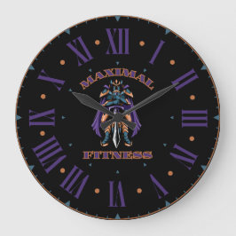 Maximale fitness Hero Wall klok