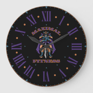 Maximale fitness Hero Wall klok