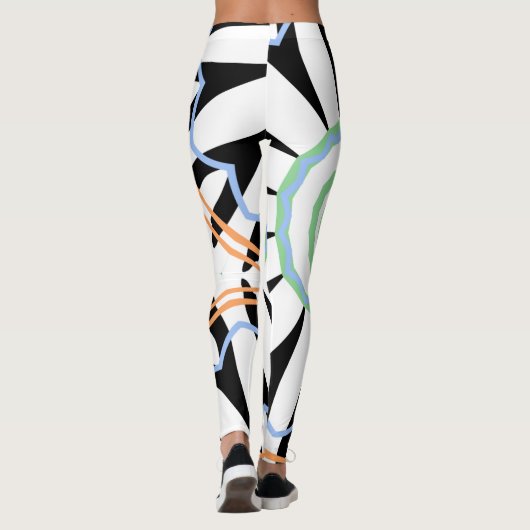 Maximale Leggings patroon (Achterkant)