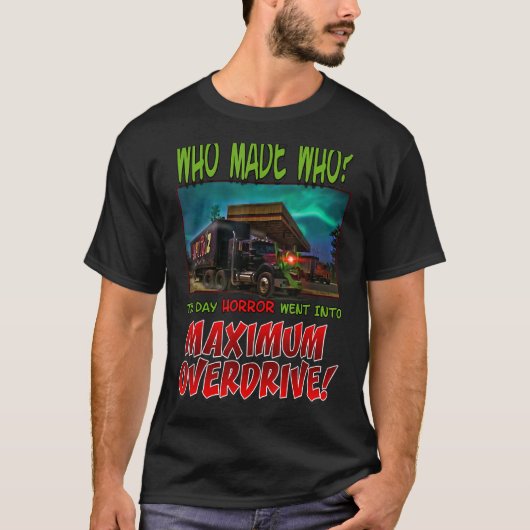 Maximale overstations t-shirt (Voorkant)