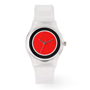 maximale rode en zwarte horloge