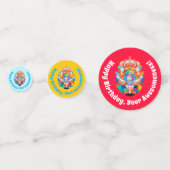 Maximalisme Verjaardag Confetti (Voorkanten)