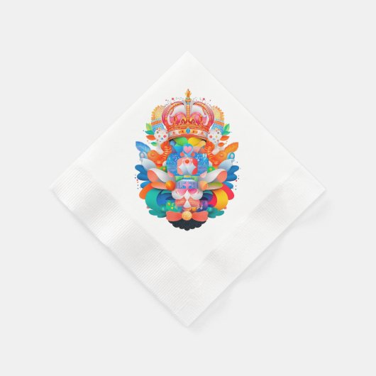 Maximalisme Verjaardag Decor Servet (Hoek)