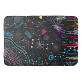 Maximalist Abstract Expression  Badmat (Voorkant)