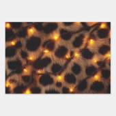 Maximalist Animal Print Kerstmis Inpakpapier Vel (Voorkant 3)