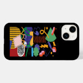 Maximalist Art Inspired Design Case-Mate iPhone Case (Achterkant (horizontaal))