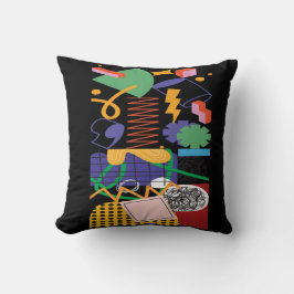 Maximalist Art Inspired Design Kussen
