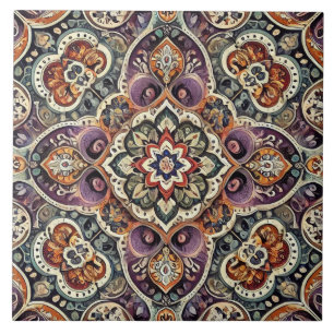 Maximalist Bohemian Elegance Tegeltje