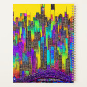 Maximalist Chicago Skyline Planner (Achterkant)