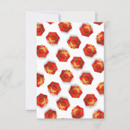 Maximalist Christmas Gifts White Kaart