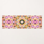 Maximalist Dopamine Decor Roze Gele Ster Yogamat (Voorkant (horizontaal))