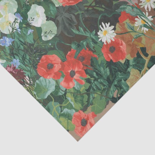 Maximalist Dream bloemenprint Tissuepapier (Detail)