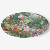 Maximalist Dream  Dark Floral Papieren Bordje (Gekanteld)