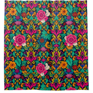 Maximalist Dreamscape Douchegordijn