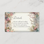 Maximalist Floral Shabby Country DETAILS Informatiekaartje (Voorkant)