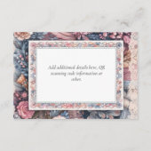 Maximalist Floral Shabby Country  DETAILS Informatiekaartje (Achterkant)