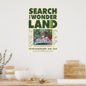 Maximalist Garden Tea Party Art Print (Keuken)