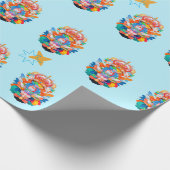 Maximalist Heraldic Crest Cadeaupapier (Hoek)