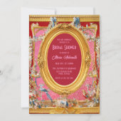 Maximalist Marie Antoinette Rococo Vrijgezellenfee Kaart (Voorkant)