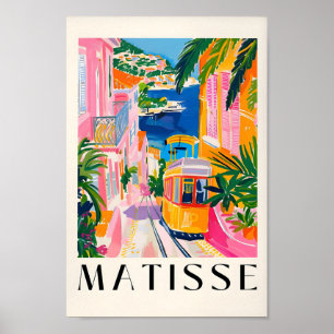 Maximalist Matisse Print, Coastal Decor, Preppy Wa Poster