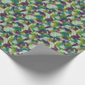 Maximalist Paint Splatters Cadeaupapier (Hoek)